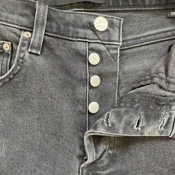 Denim Forum - The Yoko High Rise Slim (Black) - Picture 11 of 16